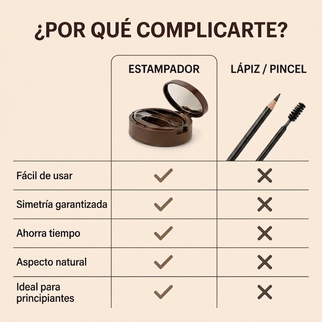 Estampador de Cejas instantáneo